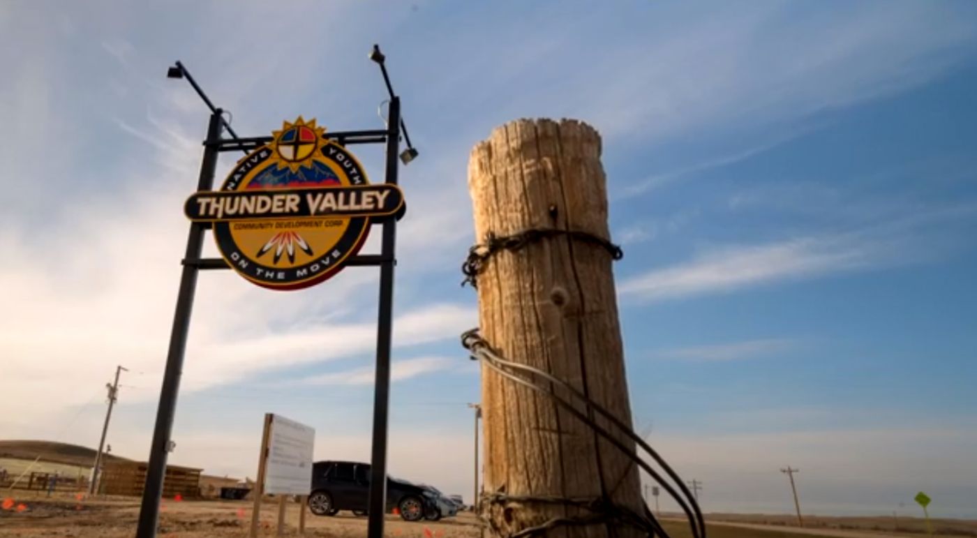 Thunder Valley Sign