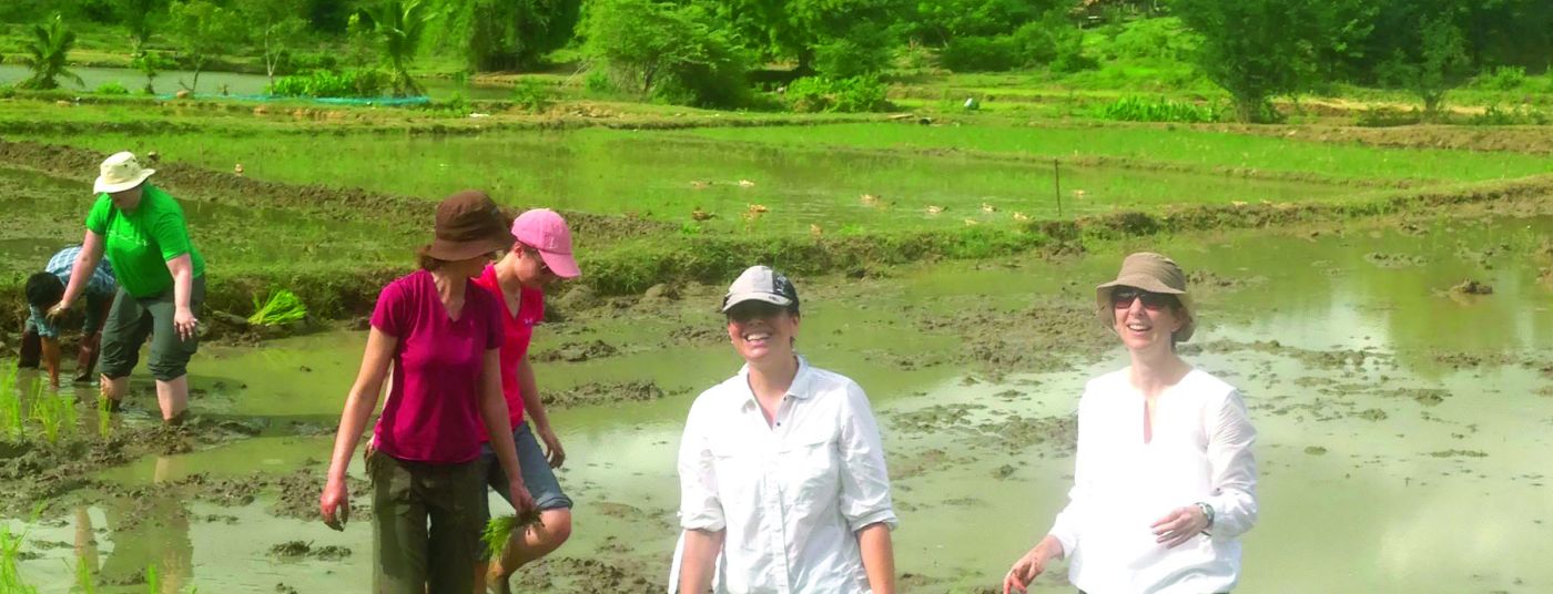 Dr. Sniffen on a Bush Fellowship trip in Thailand