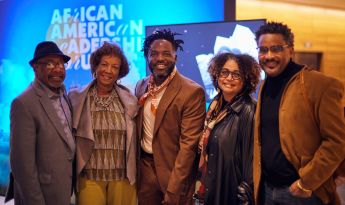 People at African American Leadership Forum event