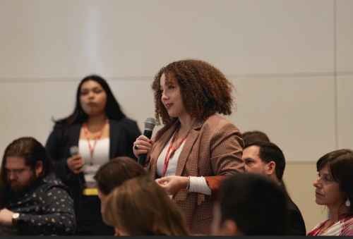 LatinoLEAD speaker in the audience